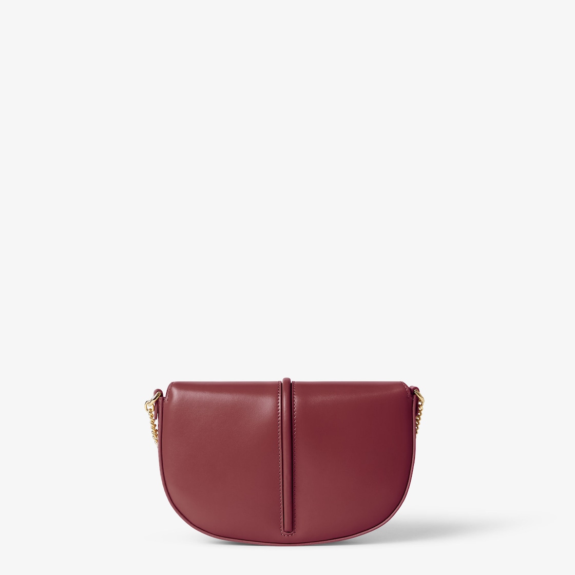 FENDI Fendigraphy Wallet on Chain Burgundy leather wallet - Image 5